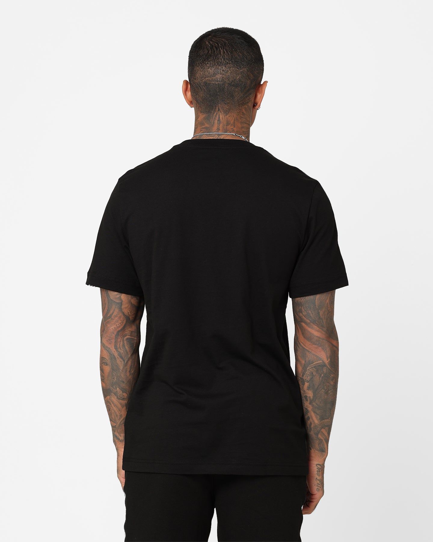 Lacoste Logo Tape Jersey T-Shirt Black sold by Culture Kings product image thumbnail 4