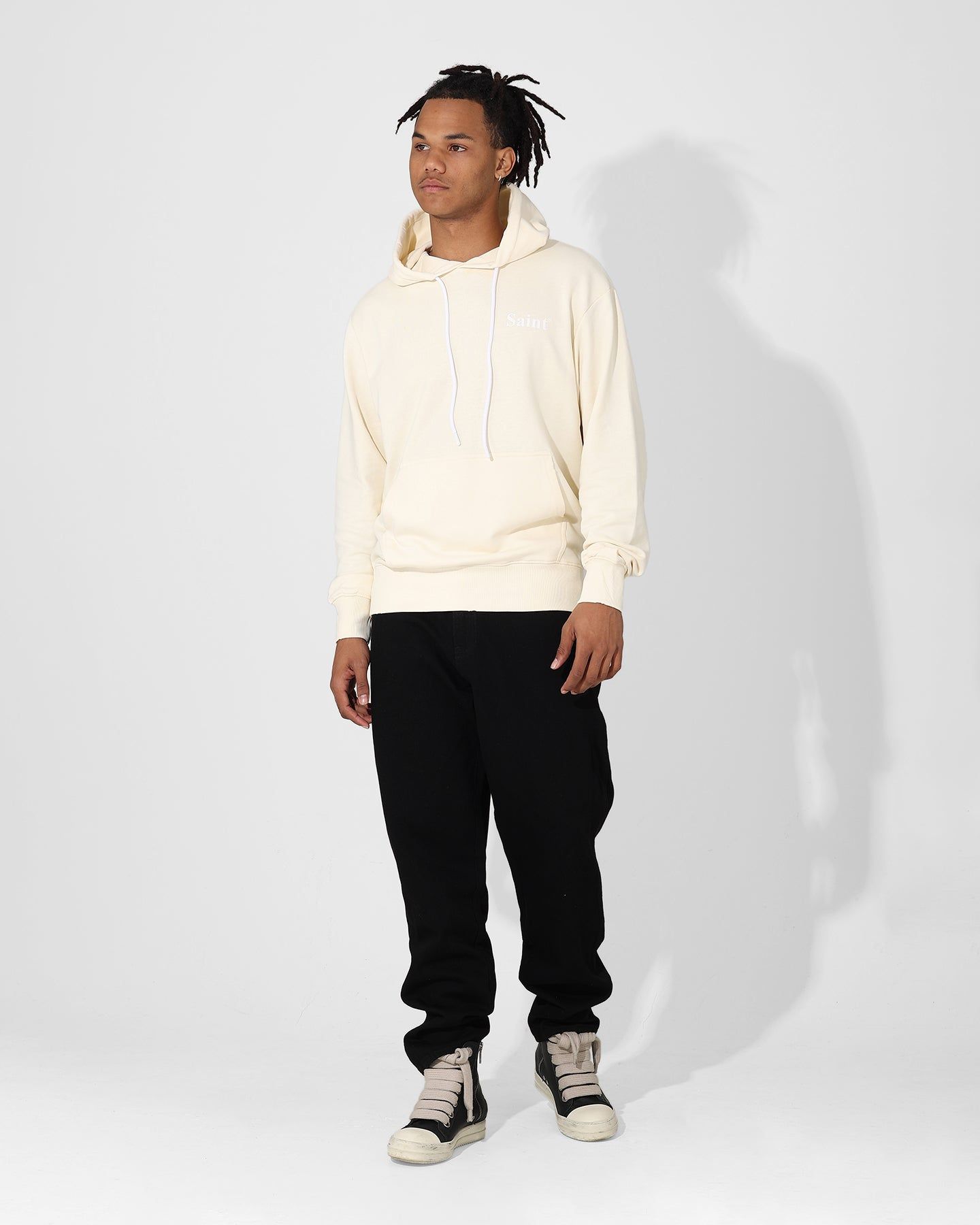 Saint Morta Classique Hoodie Off White sold by Culture Kings product image thumbnail 2
