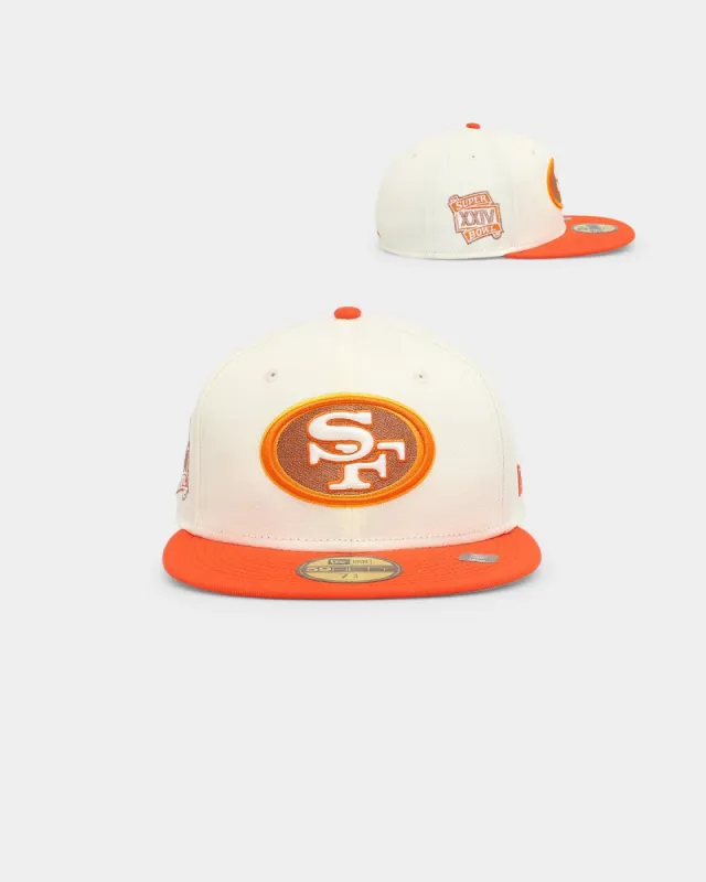 New Era San Francisco 49ers 'City Icon' 59FIFTY Fitted White sold by Culture Kings