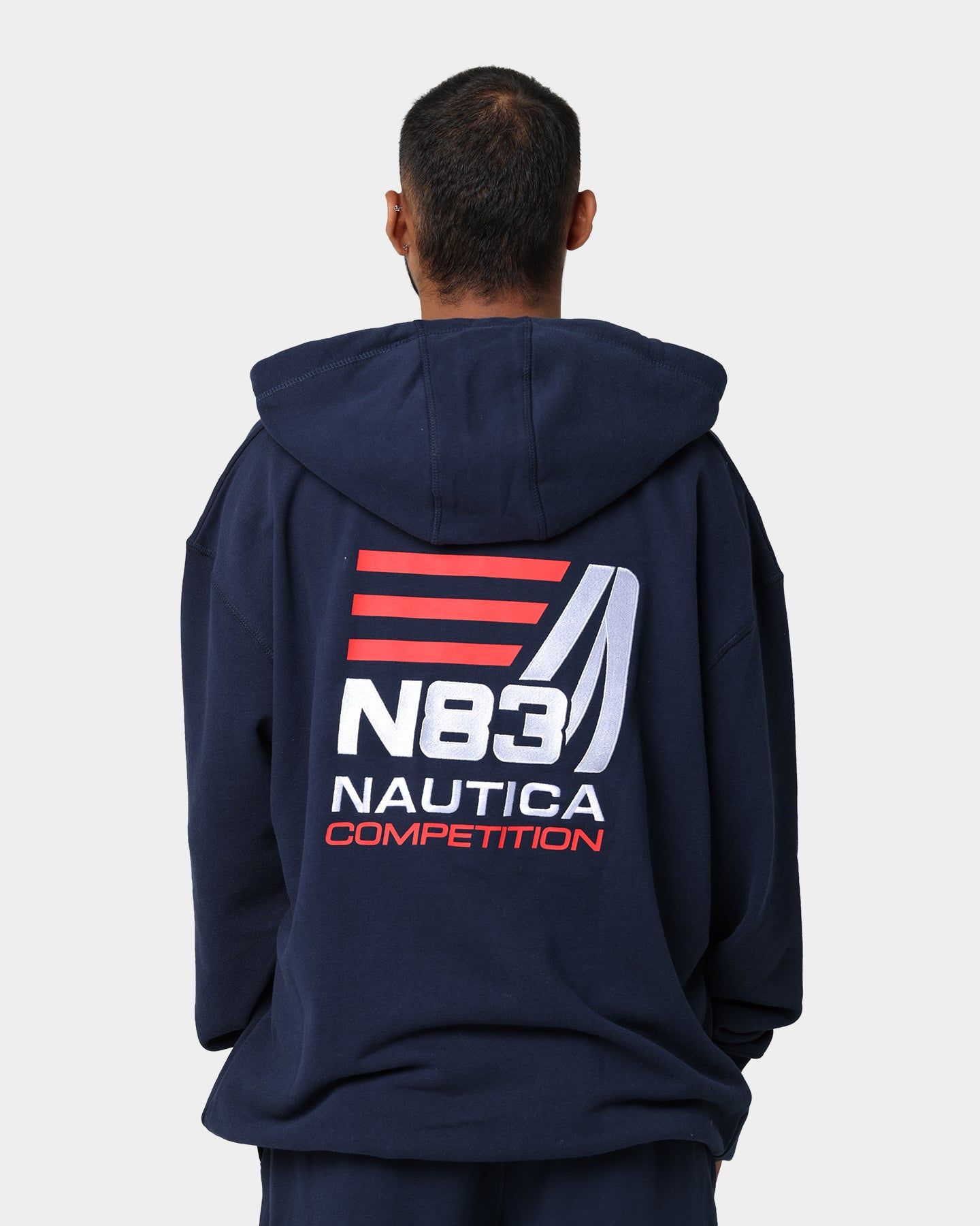 Nautica Fowler Oversized Hoodie 459 Dark Navy sold by Culture Kings product image thumbnail 4