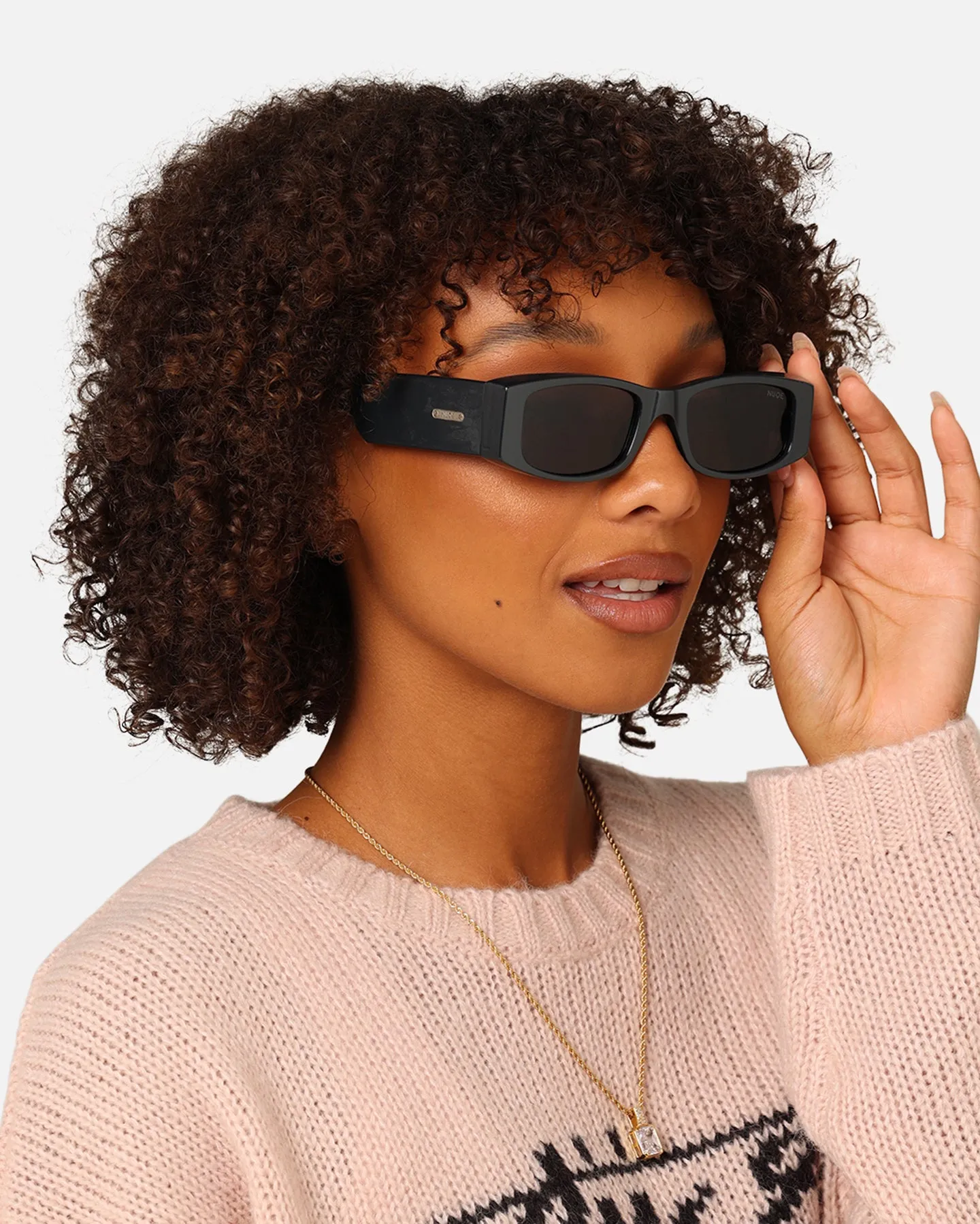 Nuqe Igor Sunglasses Charcoal/Black sold by Culture Kings product image thumbnail 3