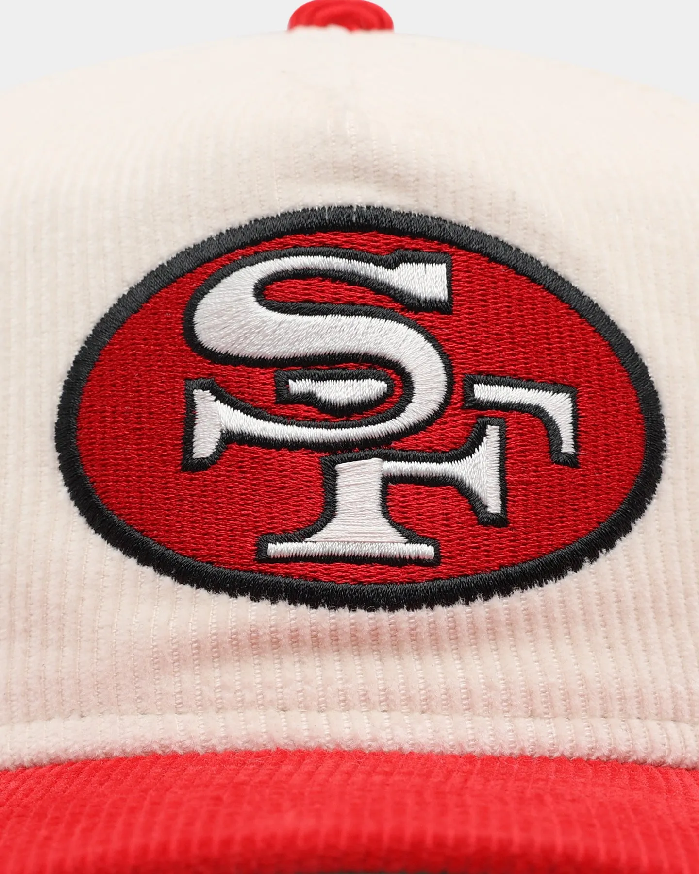 New Era San Francisco 49ers 'Throwback Corduroy' Golfer Snapback White sold by Culture Kings product image thumbnail 5