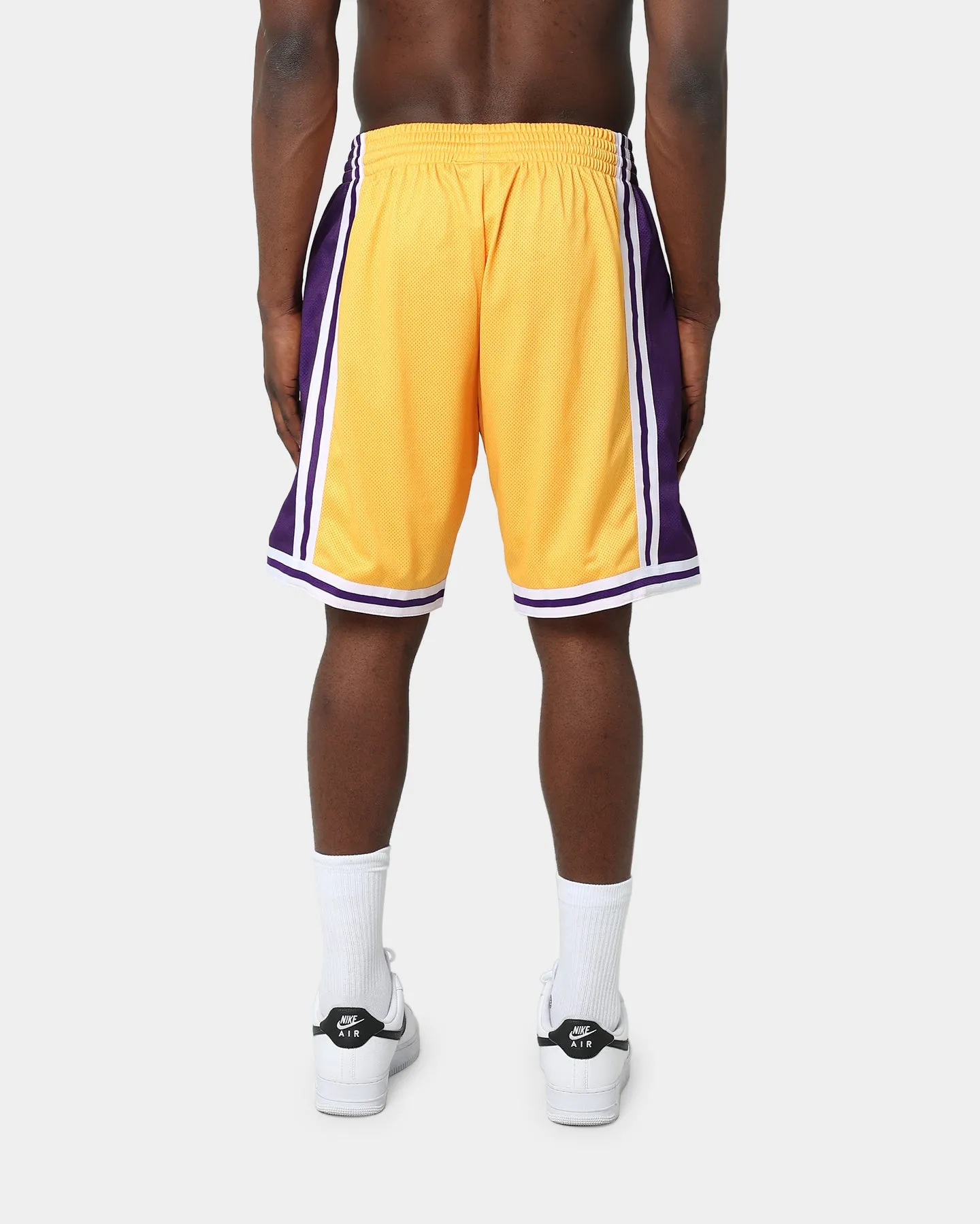 Mitchell & Ness Los Angeles Lakers Blown Out Short Gold sold by Culture Kings product image thumbnail 4