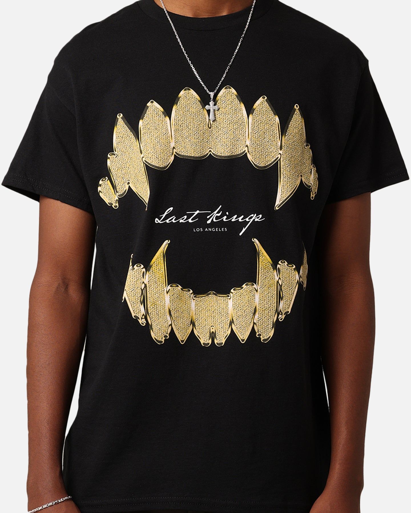 Last Kings Fangs T-Shirt Black sold by Culture Kings product image thumbnail 3