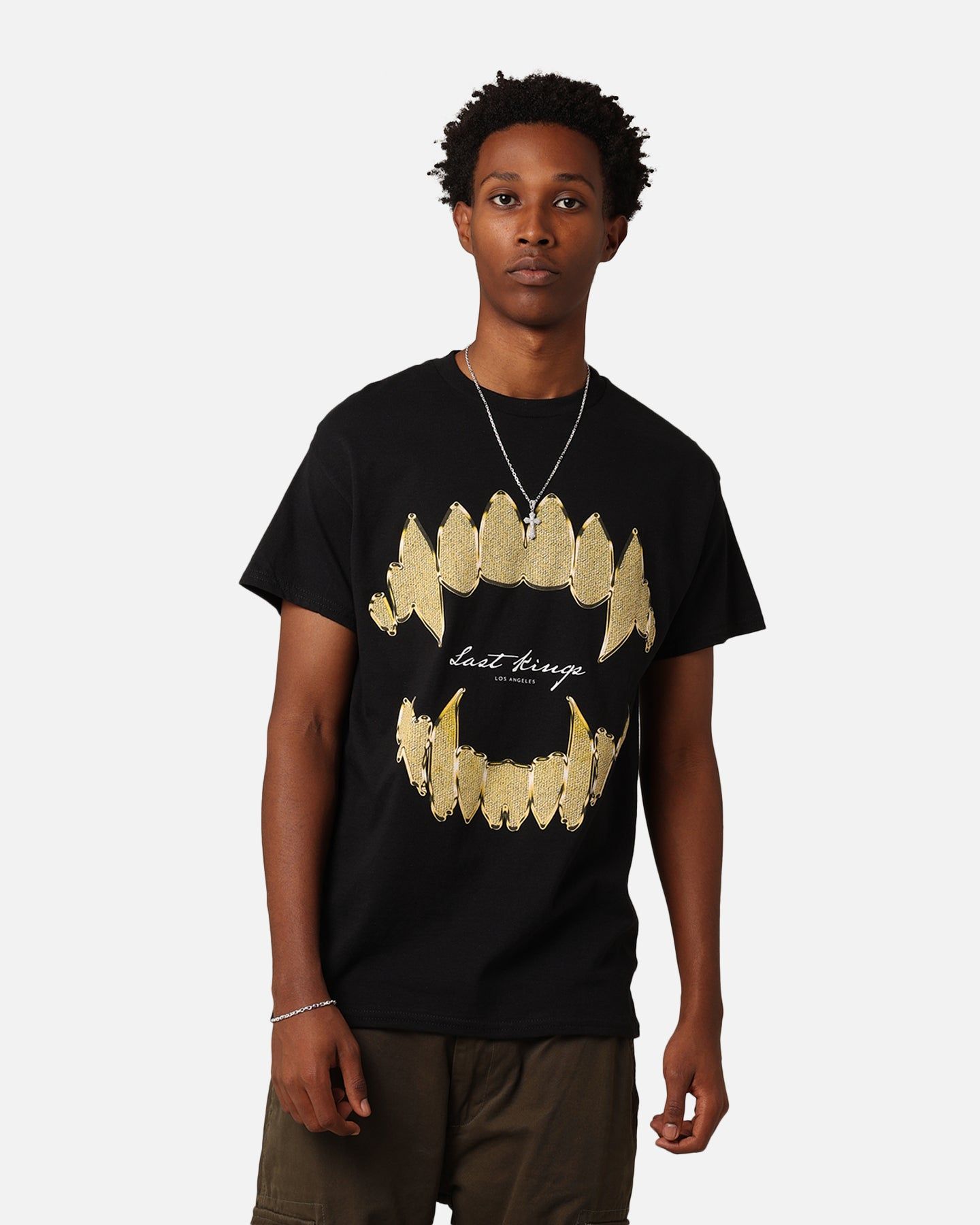 Last Kings Fangs T-Shirt Black sold by Culture Kings