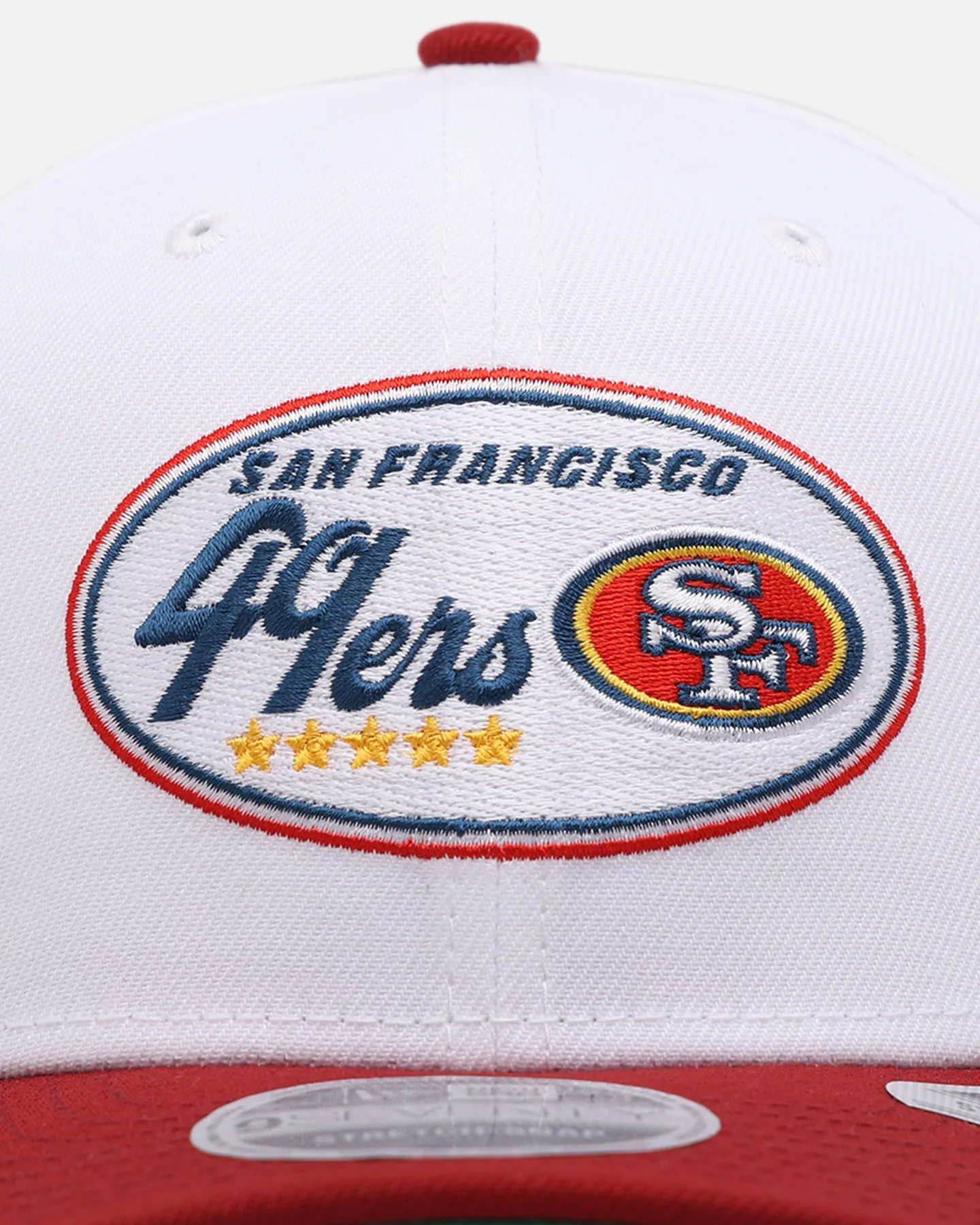 New Era San Francisco 49ers "Independence Day" 9SEVENTY Snapback Chrome White sold by Culture Kings product image thumbnail 5