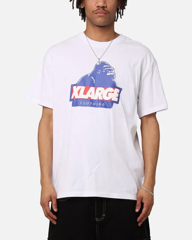 X-Large Slanted Store T-Shirt Solid White sold by Culture Kings