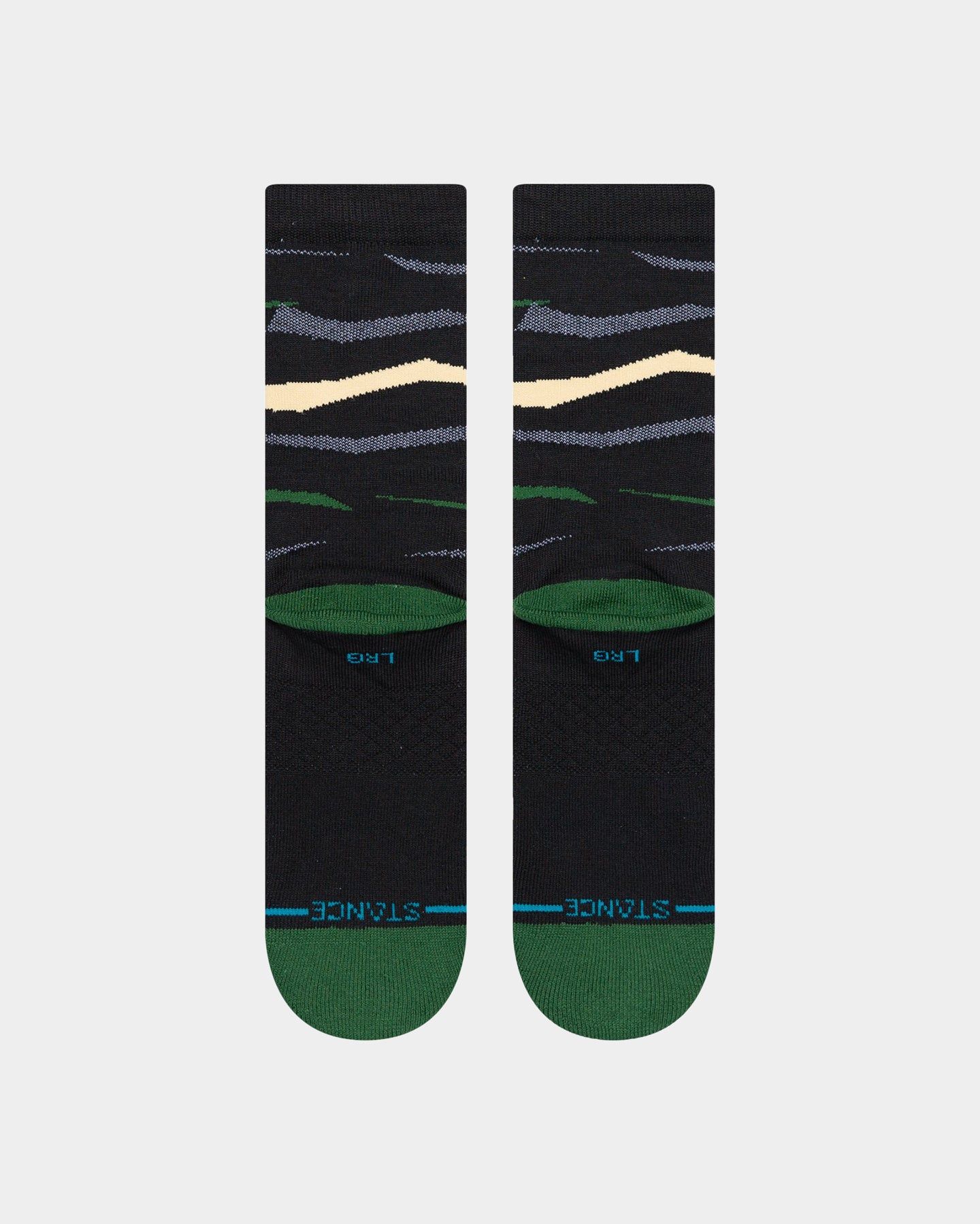 Stance X NBA Giannis Antetokounmpo Faxed Crew Socks Black sold by Culture Kings product image thumbnail 3