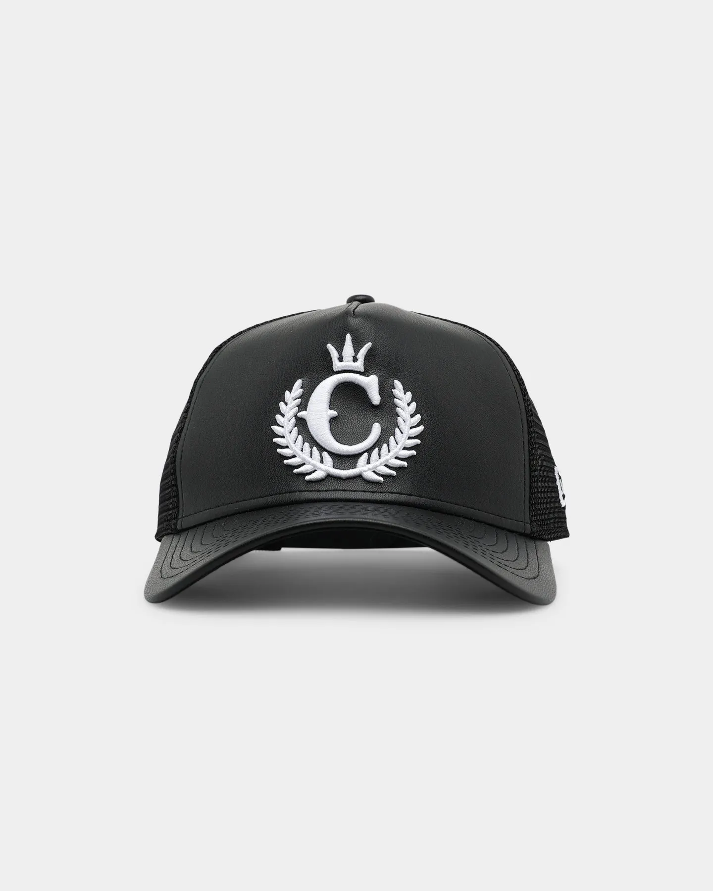 New Era x Culture Kings 9FORTY A-Frame Trucker Snapback Black/White sold by Culture Kings product image thumbnail 2