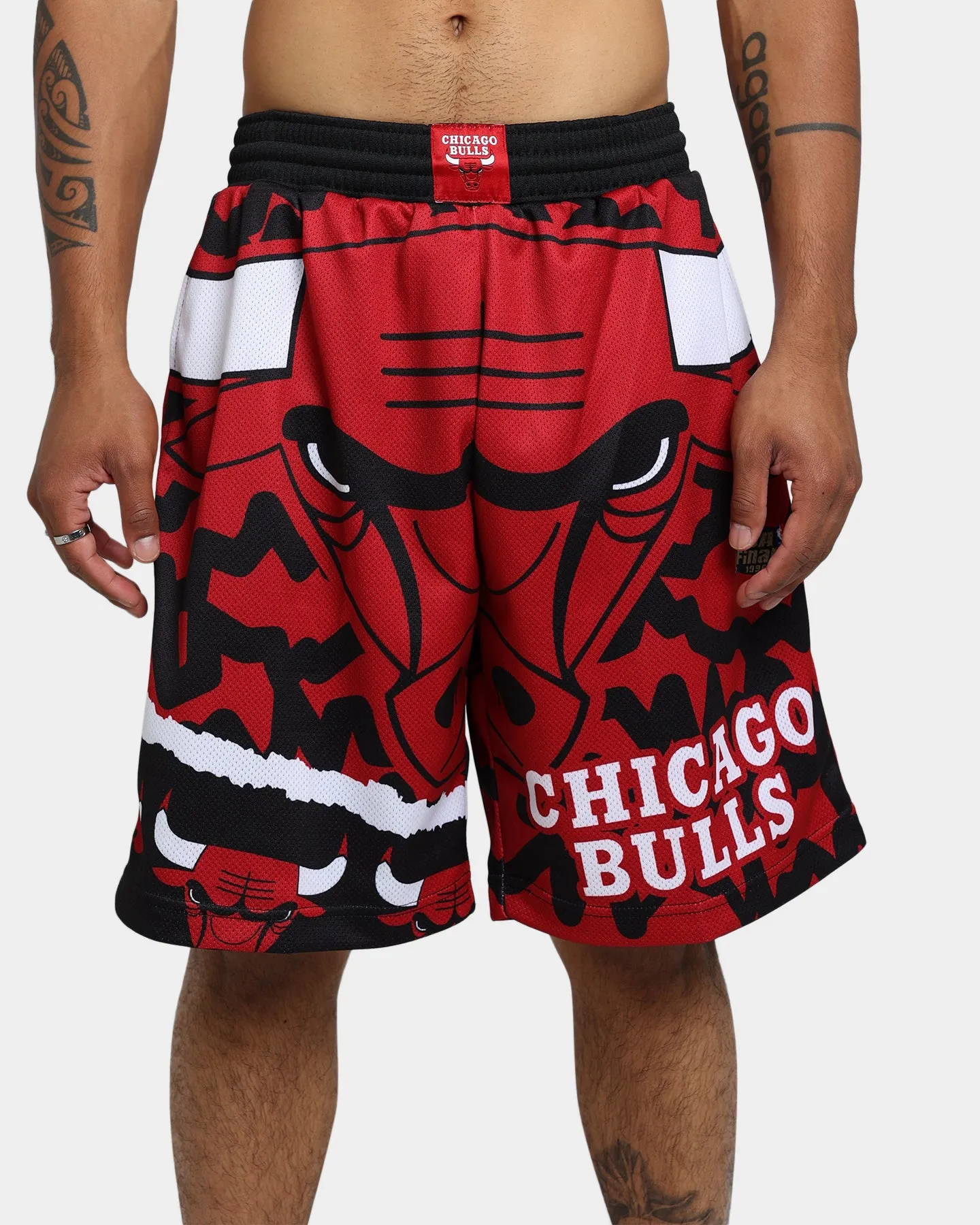 Mitchell & Ness Chicago Bulls Jumbotron 2.0 Sublimated Shorts Red sold by Culture Kings product image thumbnail 3