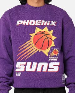 Mitchell & Ness Phoenix Suns Shooting Vintage Crewneck Faded Purple sold by Culture Kings