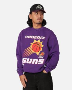 Mitchell & Ness Phoenix Suns Shooting Vintage Crewneck Faded Purple sold by Culture Kings