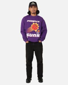 Mitchell & Ness Phoenix Suns Shooting Vintage Crewneck Faded Purple sold by Culture Kings