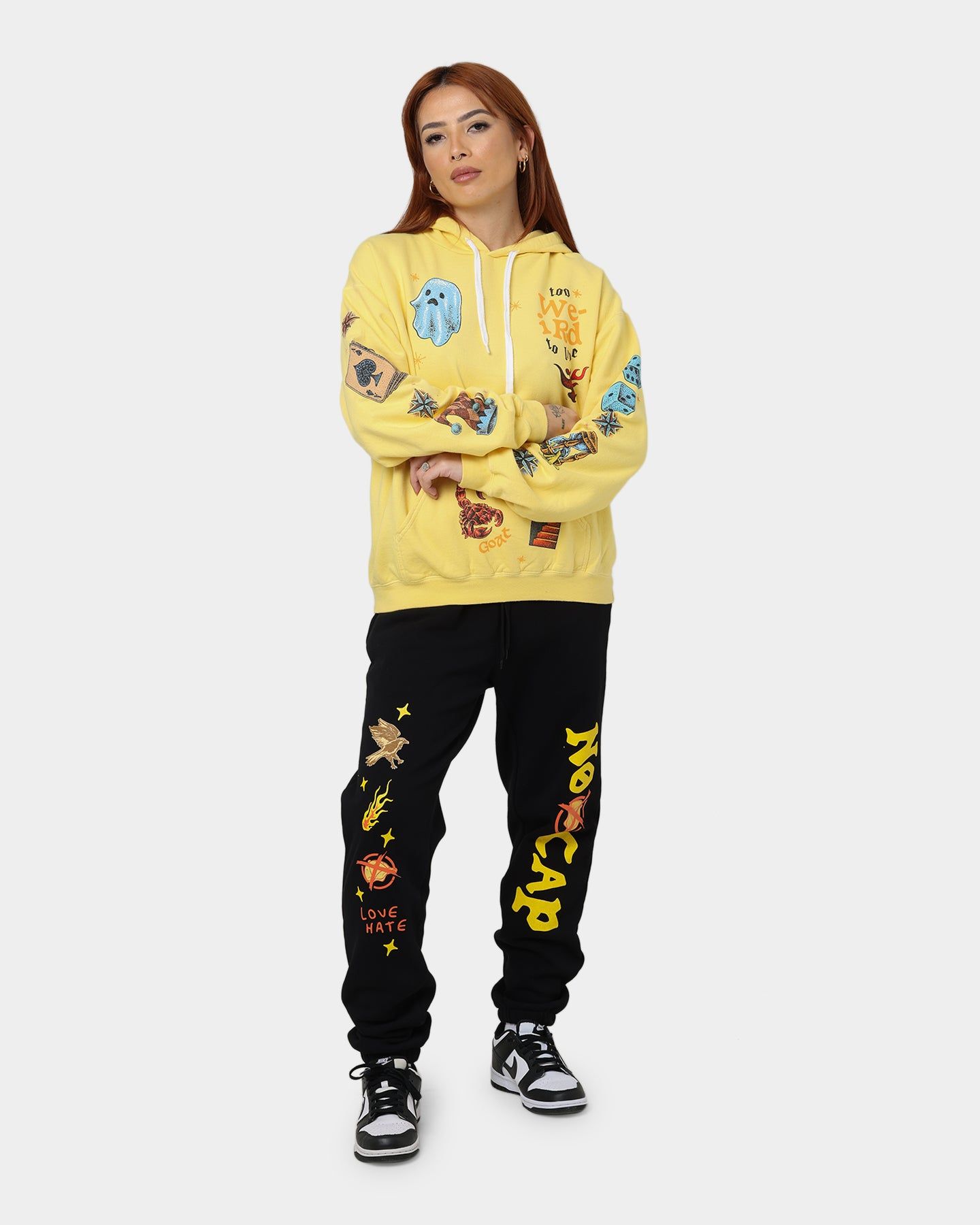 Goat Crew Too Weird To Live Hoodie Butter sold by Culture Kings product image thumbnail 3