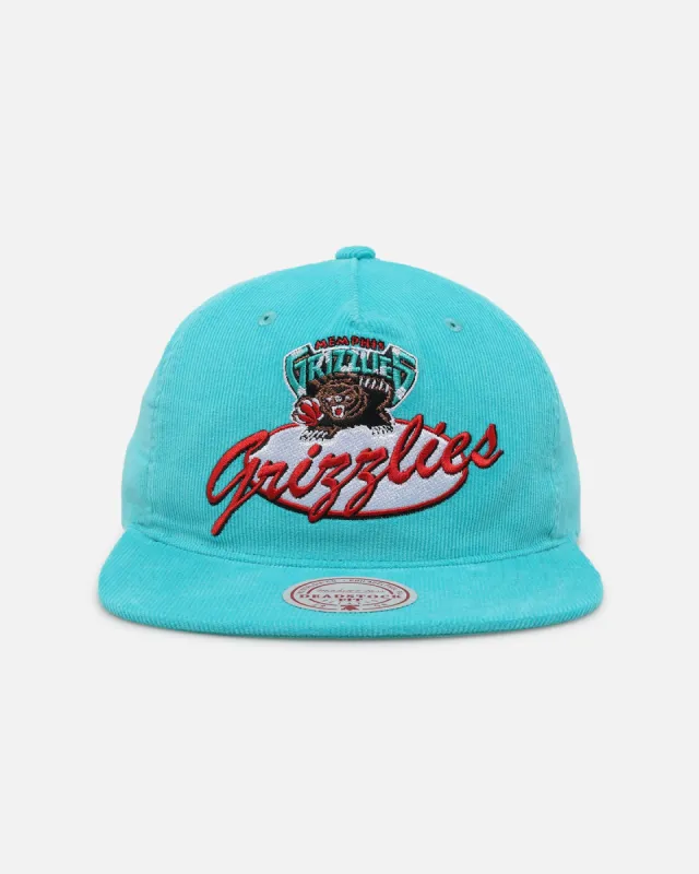 Mitchell & Ness Memphis Grizzlies Centre Circle Origin Snapback Teal made by Culture Kings