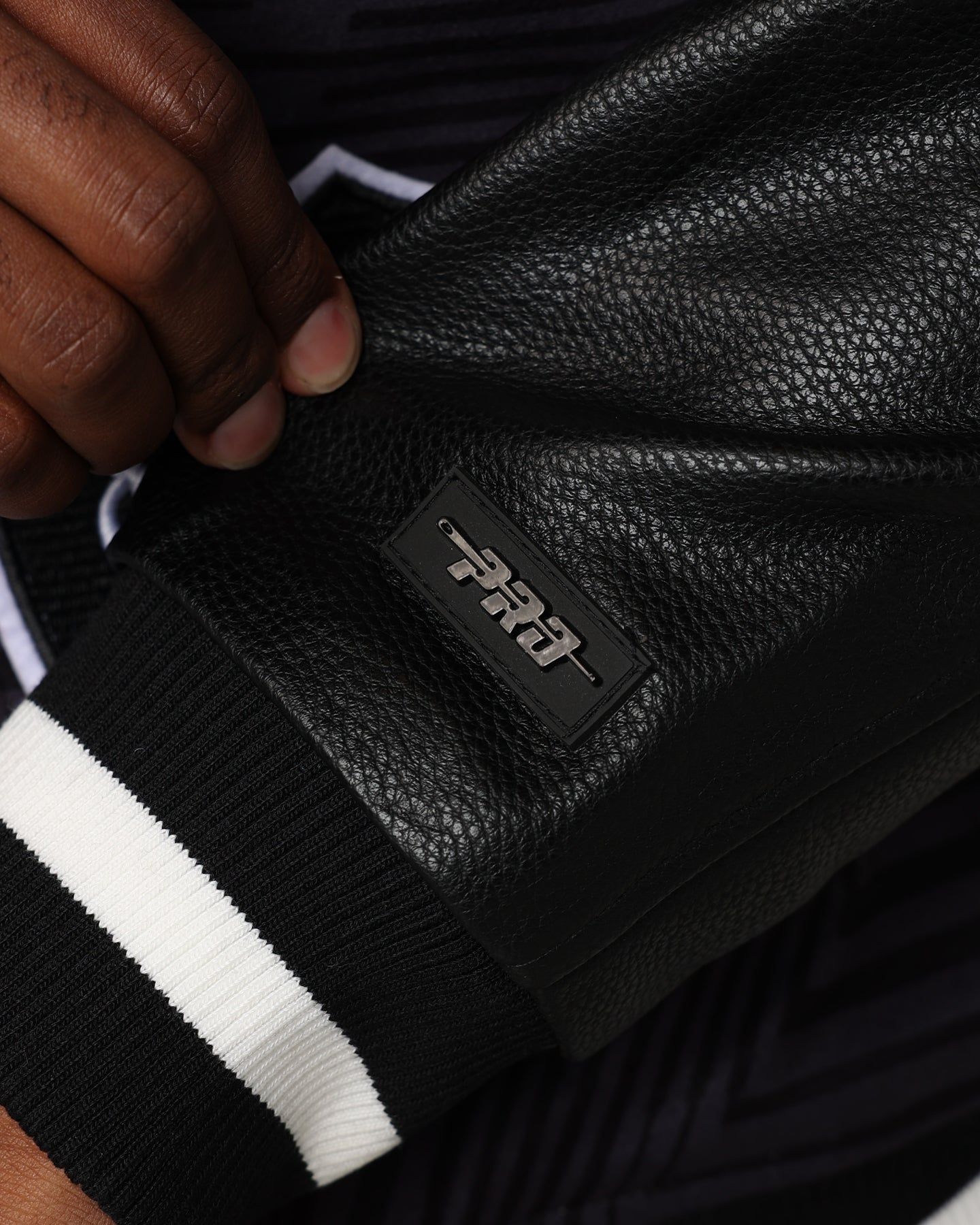 Pro Standard Las Vegas Raiders Remix Varsity Jacket Black sold by Culture Kings product image thumbnail 11