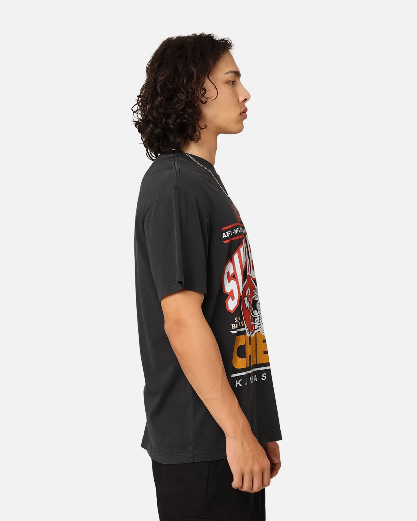 Mitchell & Ness Kansas City Chiefs '70s Super Bowl T-Shirt Faded Black sold by Culture Kings product image thumbnail 5