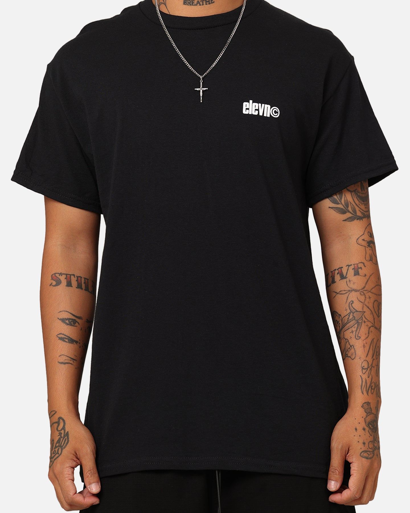 Elevn Clothing Co Copyright T-Shirt Black sold by Culture Kings product image thumbnail 4