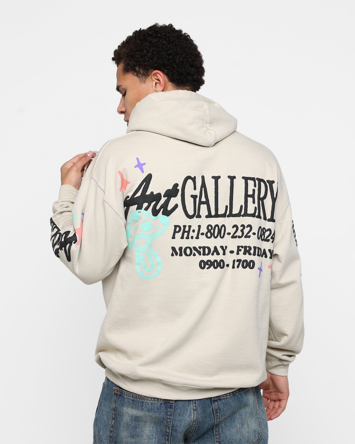 Goat Crew Art Gallery Hoodie Sand sold by Culture Kings product image thumbnail 3