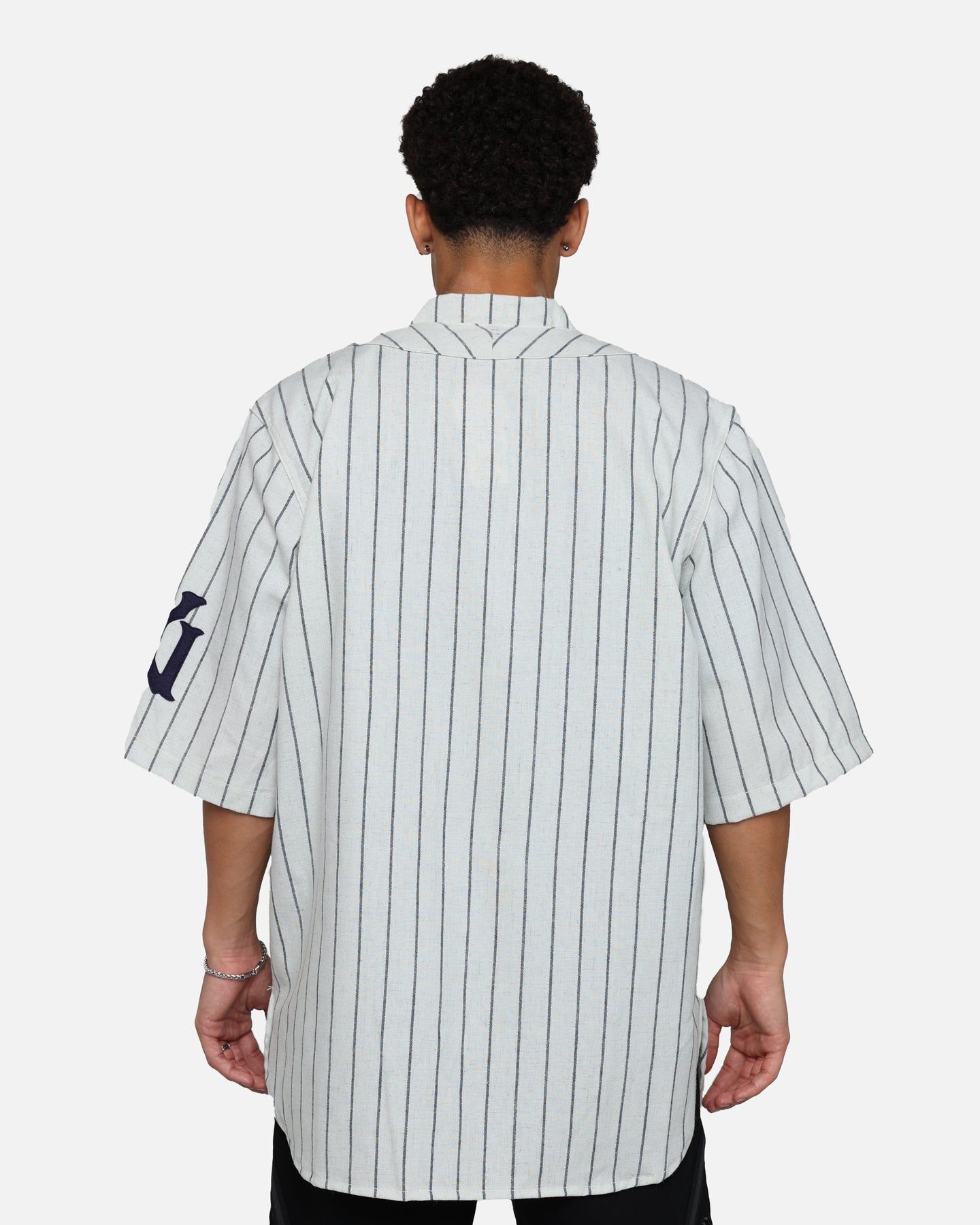 Ebbets Field Flannels Bronx Giants 1922 Home Jersey Grey sold by Culture Kings product image thumbnail 4