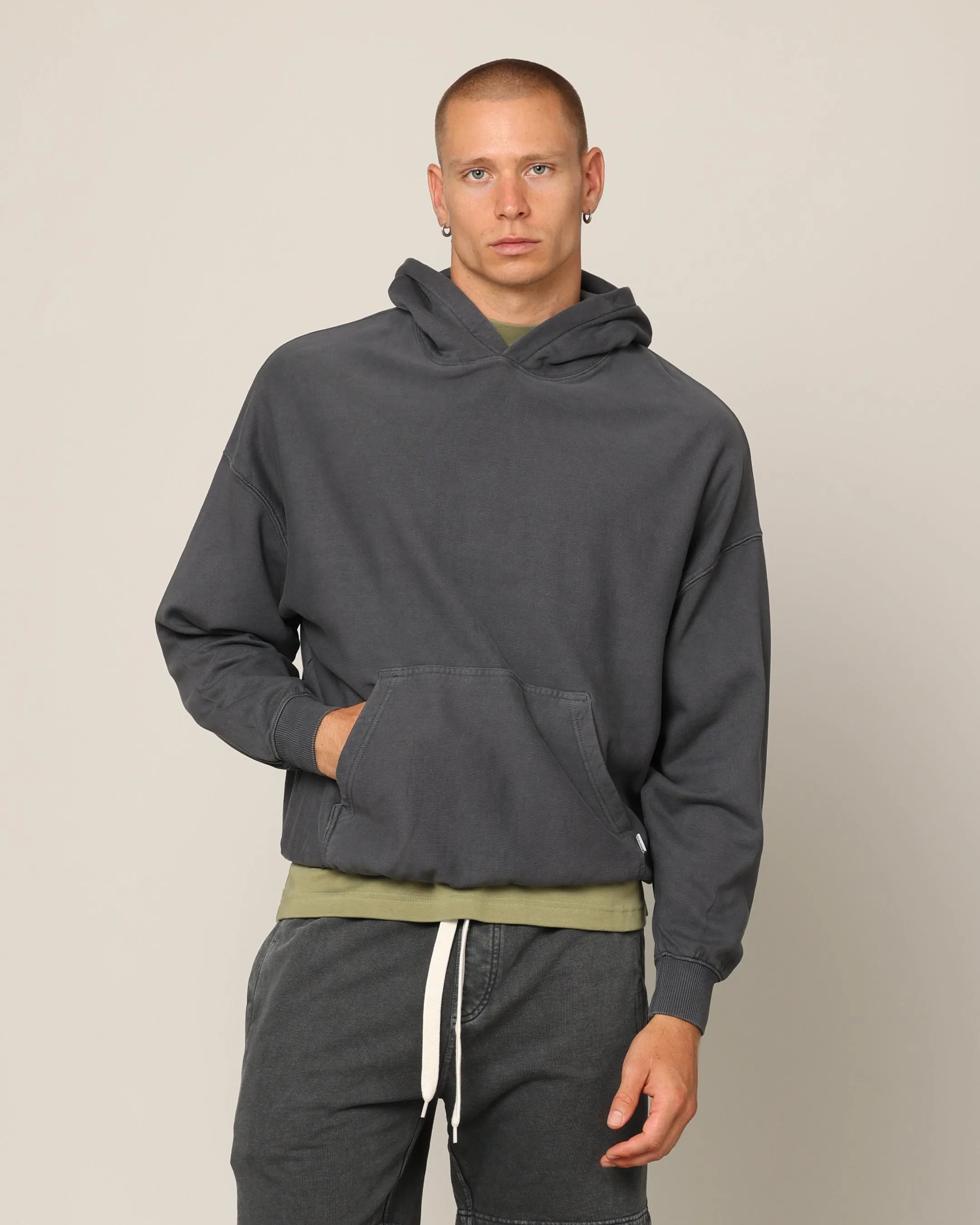 Carré Blanc Oversized Hoodie Vintage Grey sold by Culture Kings