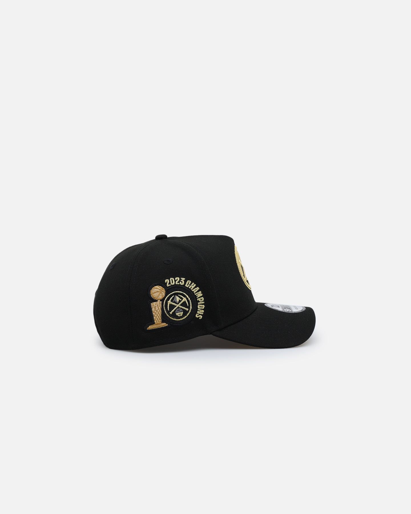 New Era Denver Nuggets 'NBA Gold Links' 9FORTY A-Frame Snapback Black/Gold sold by Culture Kings product image thumbnail 3