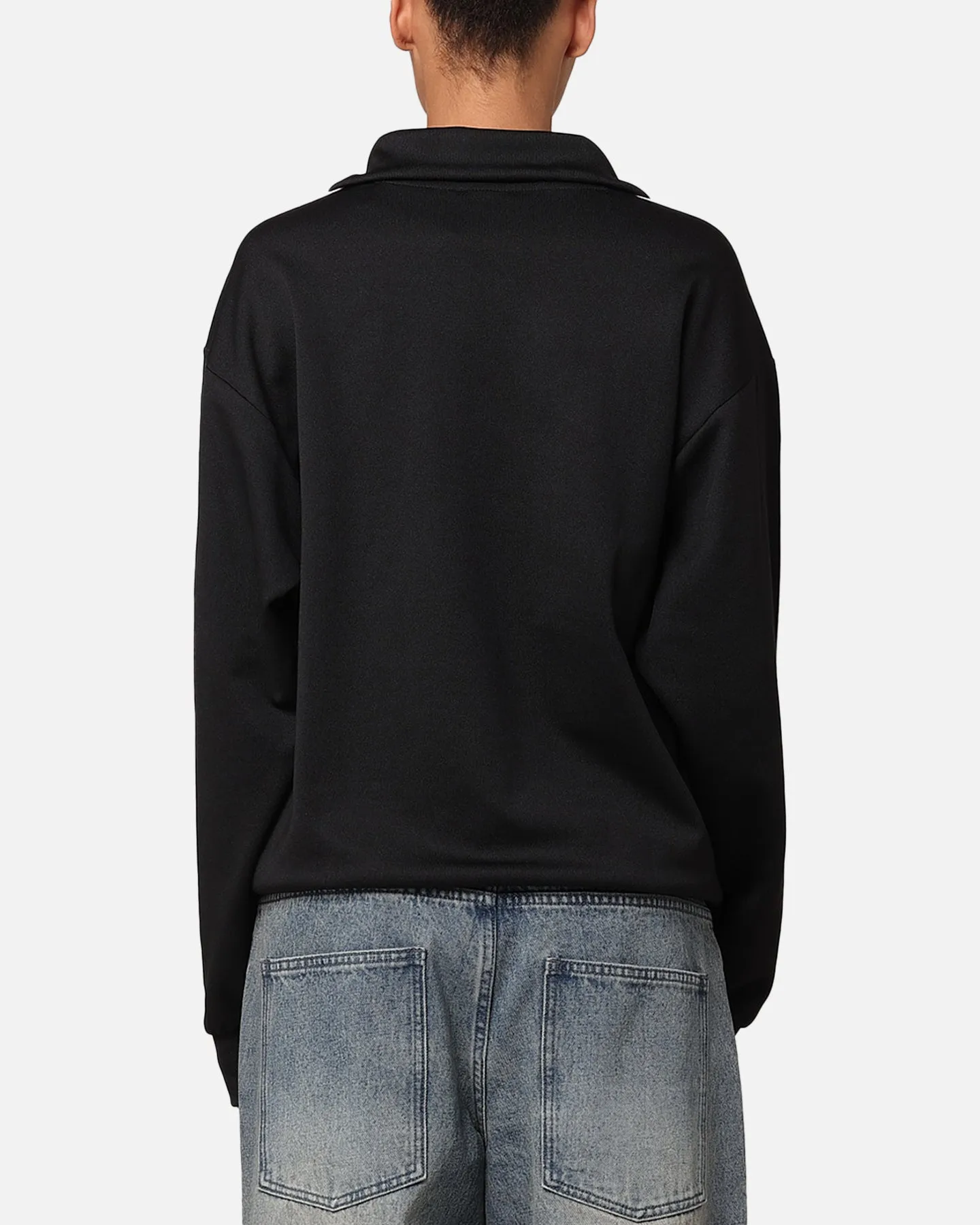 Adidas Funnel Neck Track Jacket Black sold by Culture Kings product image thumbnail 3