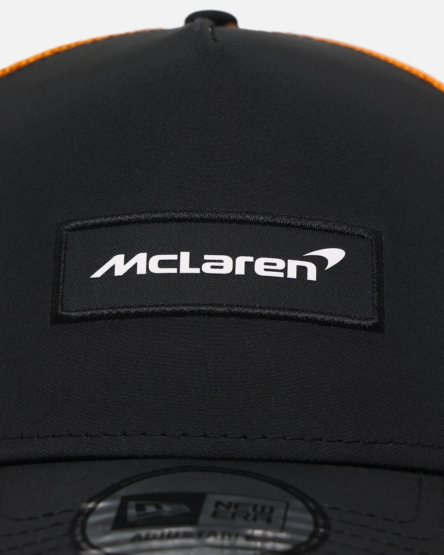 New Era McLaren Patch Front 9FORTY Trucker Snapback Black sold by Culture Kings product image thumbnail 5