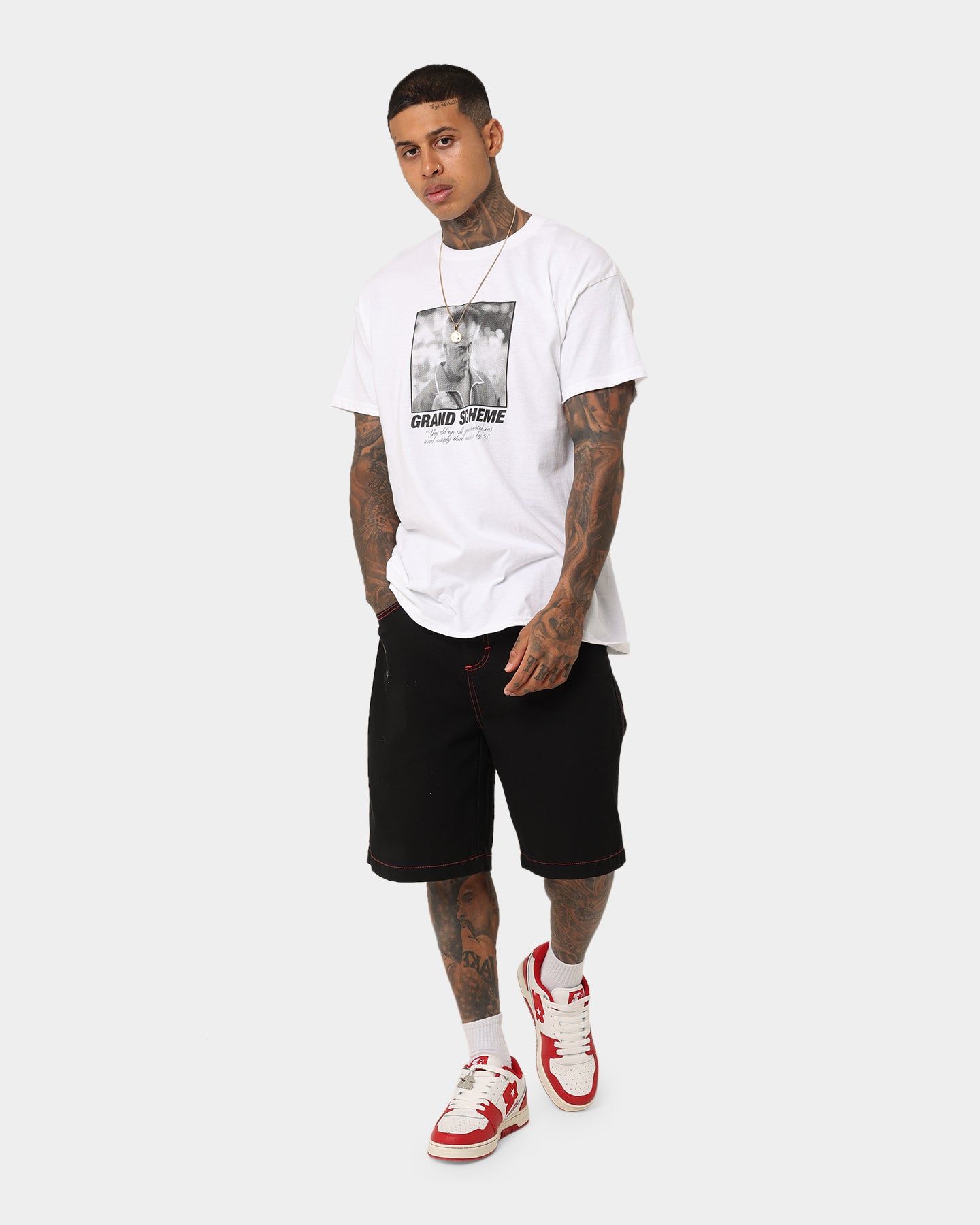 Grand Scheme Mortal Sin T-Shirt White sold by Culture Kings product image thumbnail 2