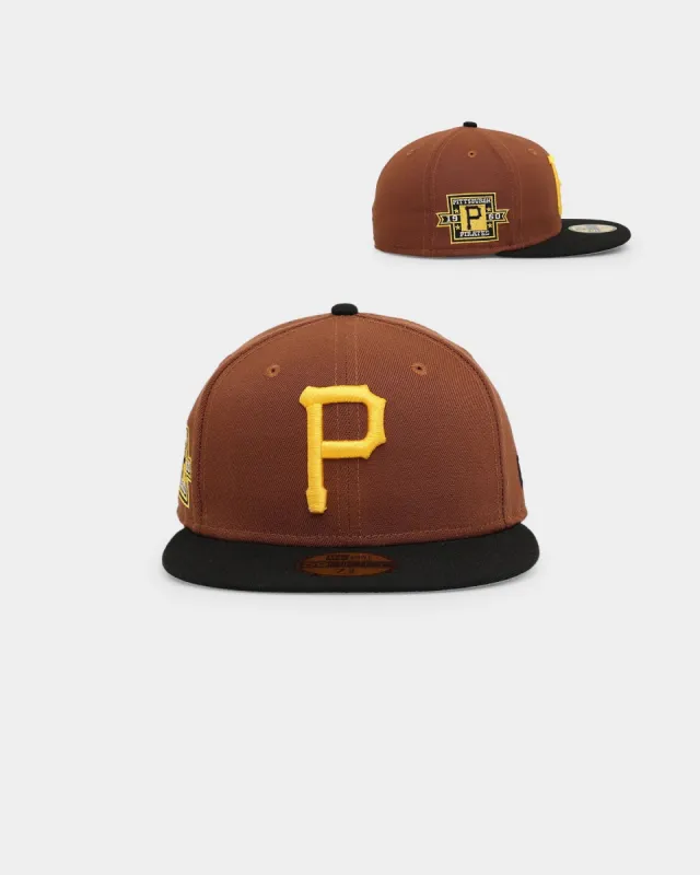 New Era Pittsburgh Pirates 'Harvest' 59FIFTY Fitted Dark Brown sold by Culture Kings