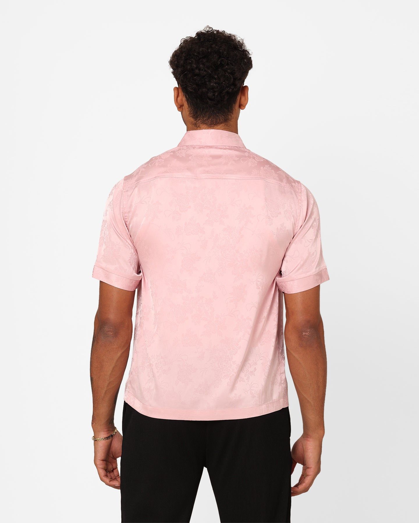 XXIII Perry Satin Button Up Shirt Pink sold by Culture Kings product image thumbnail 5