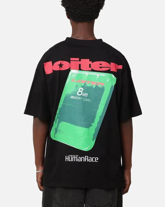 Loiter Core Memory T-Shirt Black sold by Culture Kings