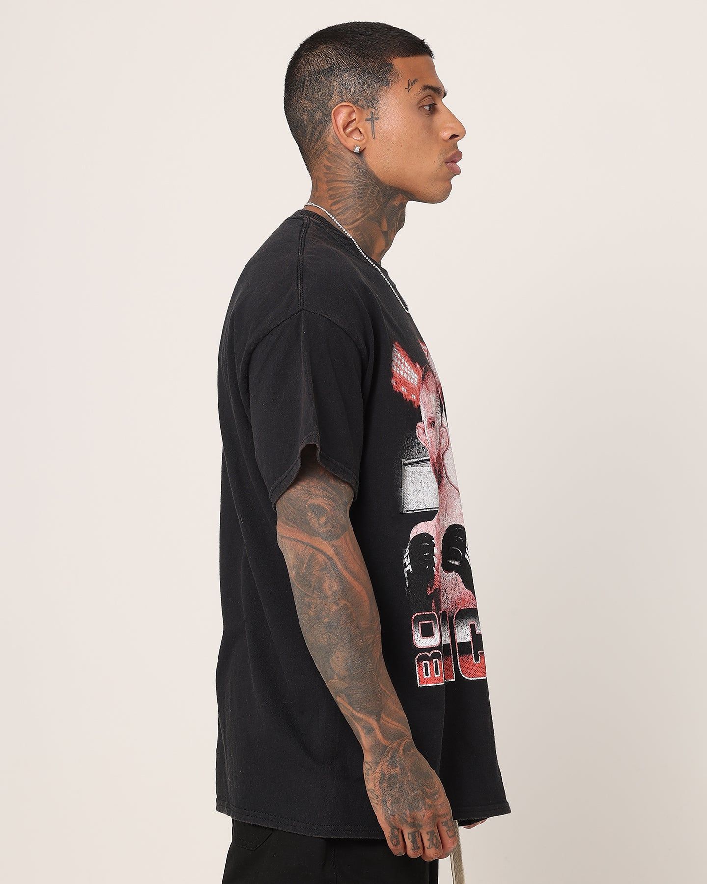 Goat Crew X UFC Bo Nickal Vintage T-Shirt Black Wash sold by Culture Kings product image thumbnail 5