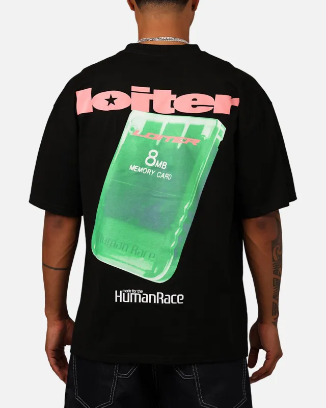 Loiter Core Memory T-Shirt Black sold by Culture Kings