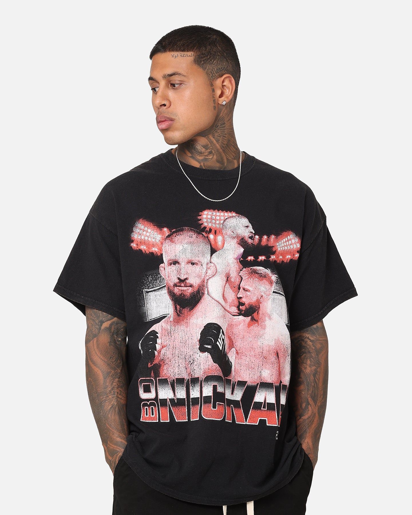 Goat Crew X UFC Bo Nickal Vintage T-Shirt Black Wash sold by Culture Kings