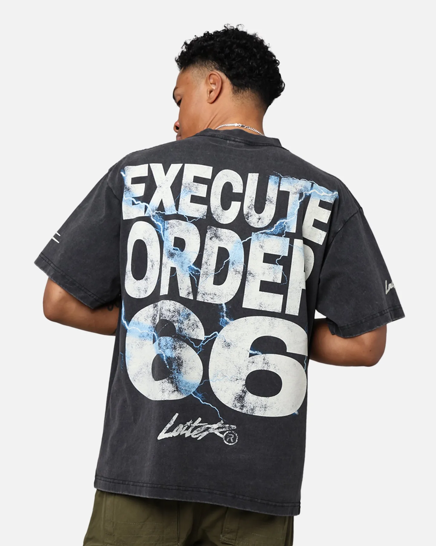 Star Wars Darth Sidious T-Shirt Black Wash sold by Culture Kings product image thumbnail 2