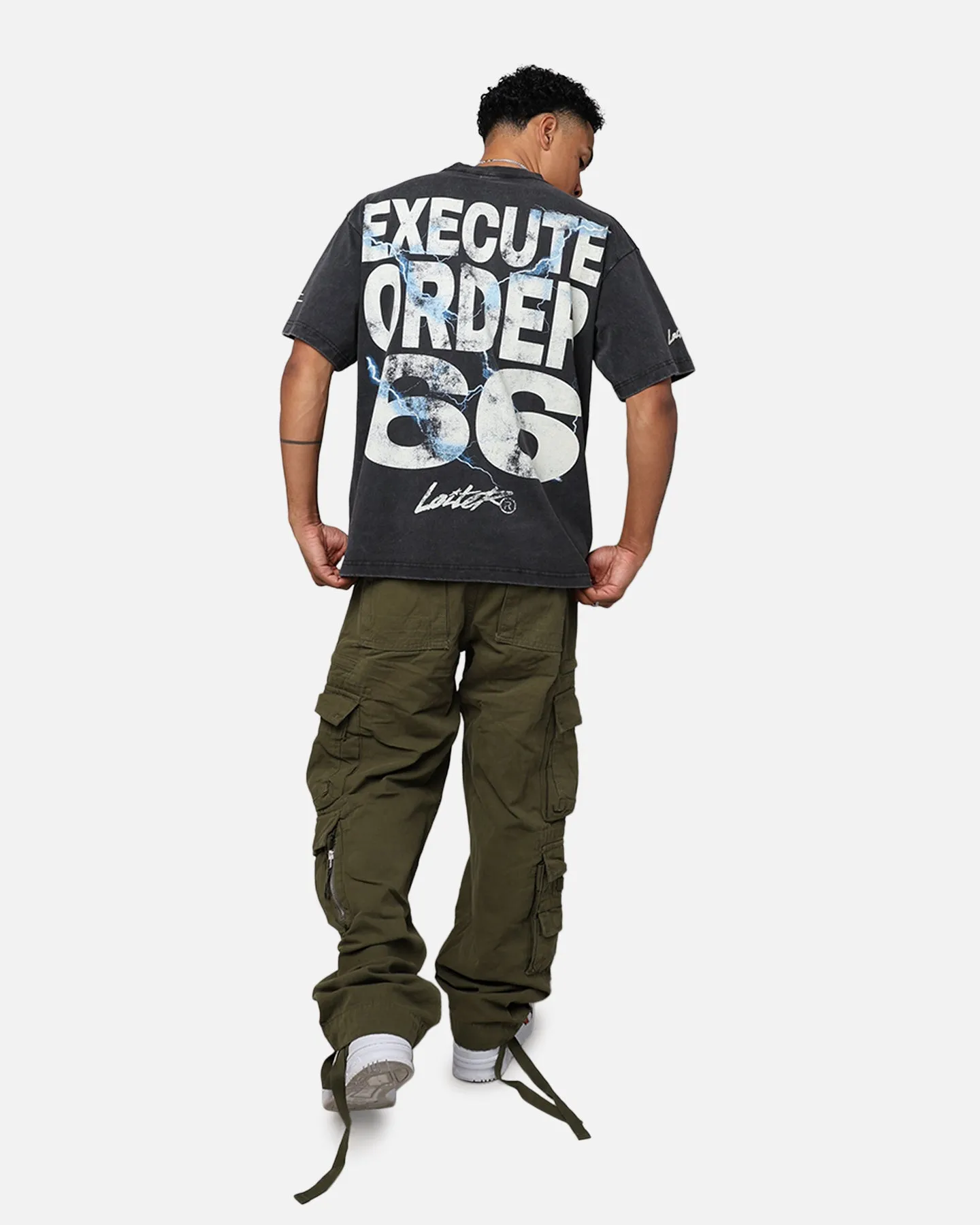 Star Wars Darth Sidious T-Shirt Black Wash sold by Culture Kings product image thumbnail 3
