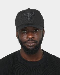 New Era Chicago Bulls 9FORTY K-Frame Snapback Black/Black sold by Culture Kings