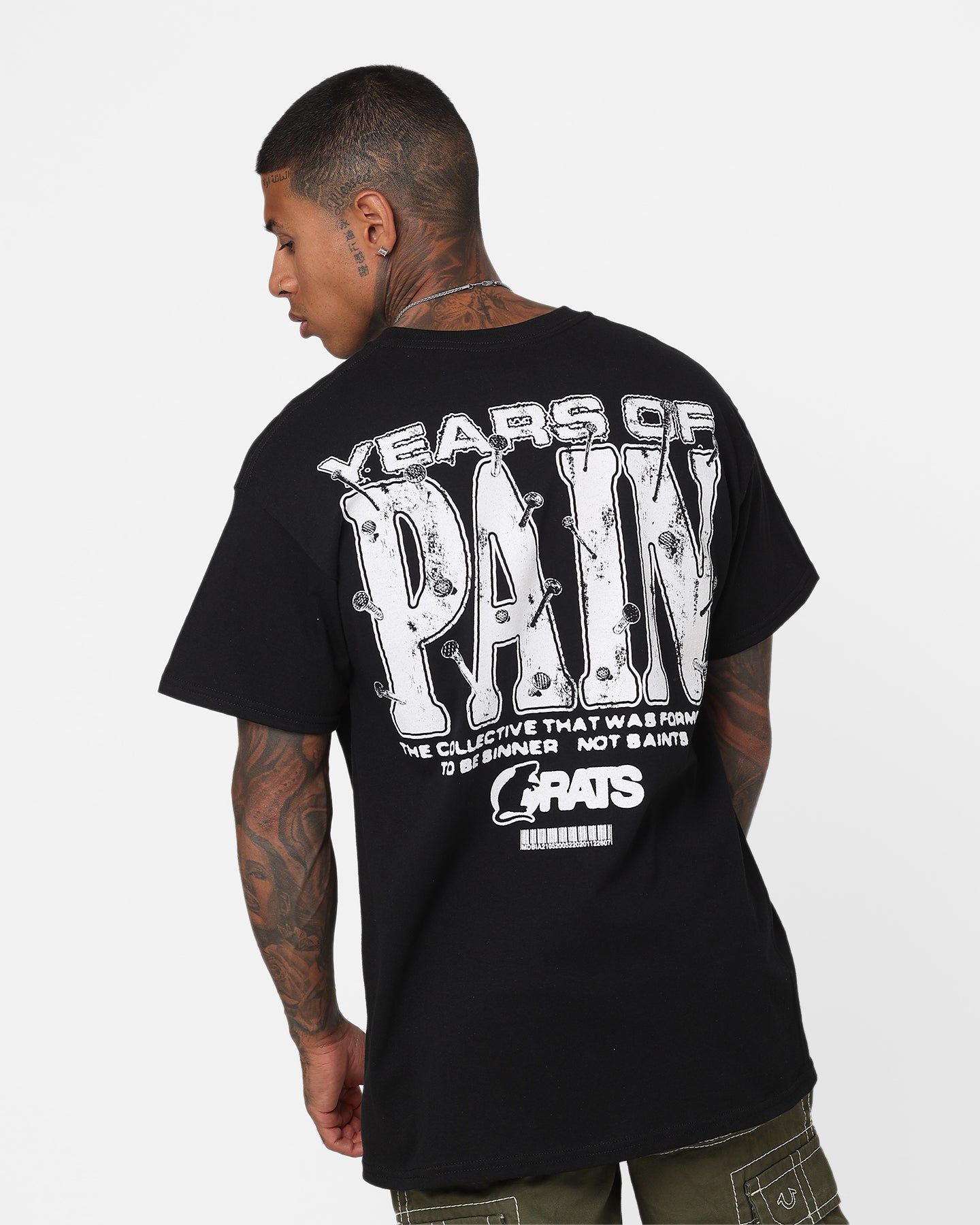 Rats Get Fat Years Of Pain T-Shirt Black sold by Culture Kings