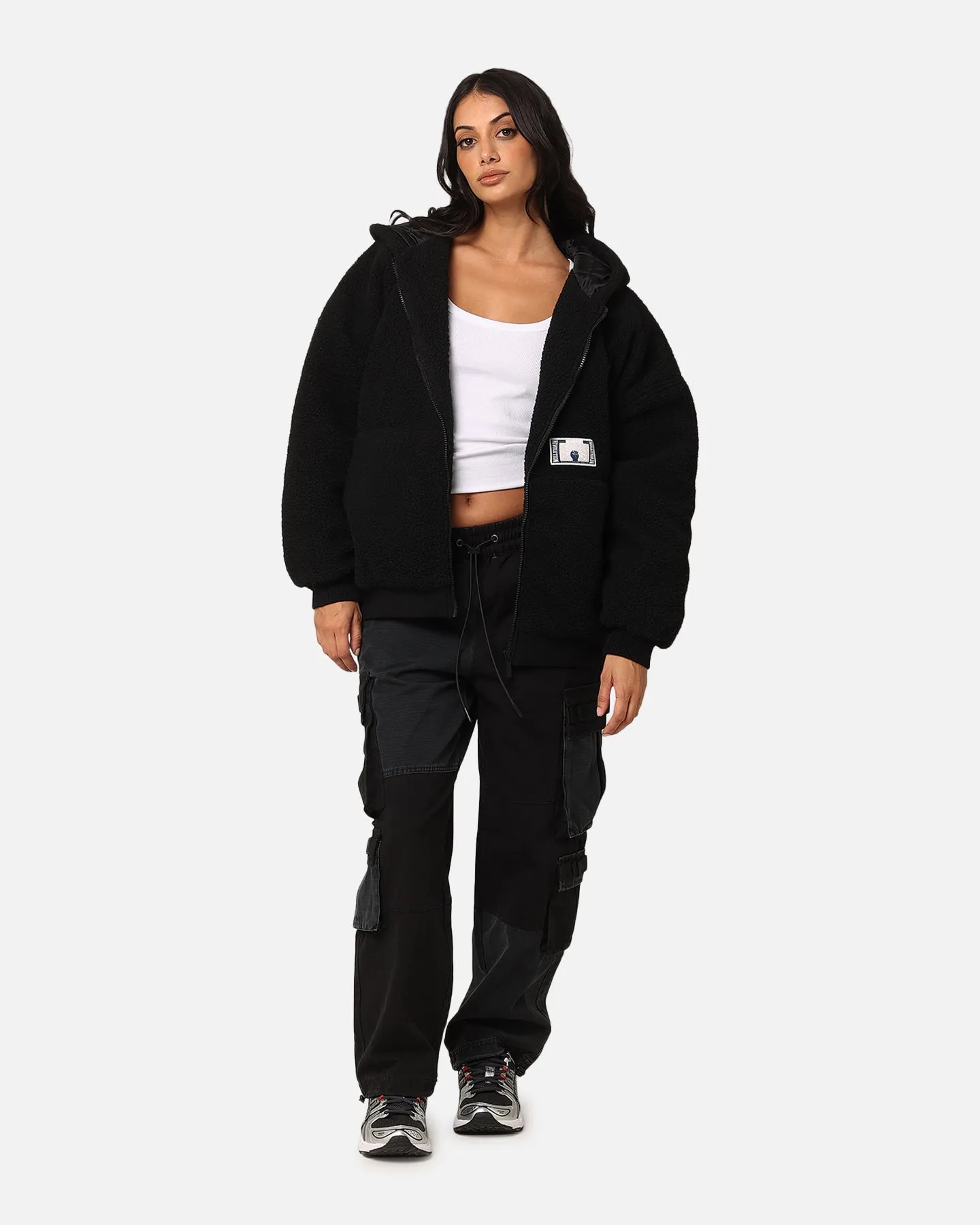 Carre Classic Sherpa Jacket Black sold by Culture Kings product image thumbnail 2