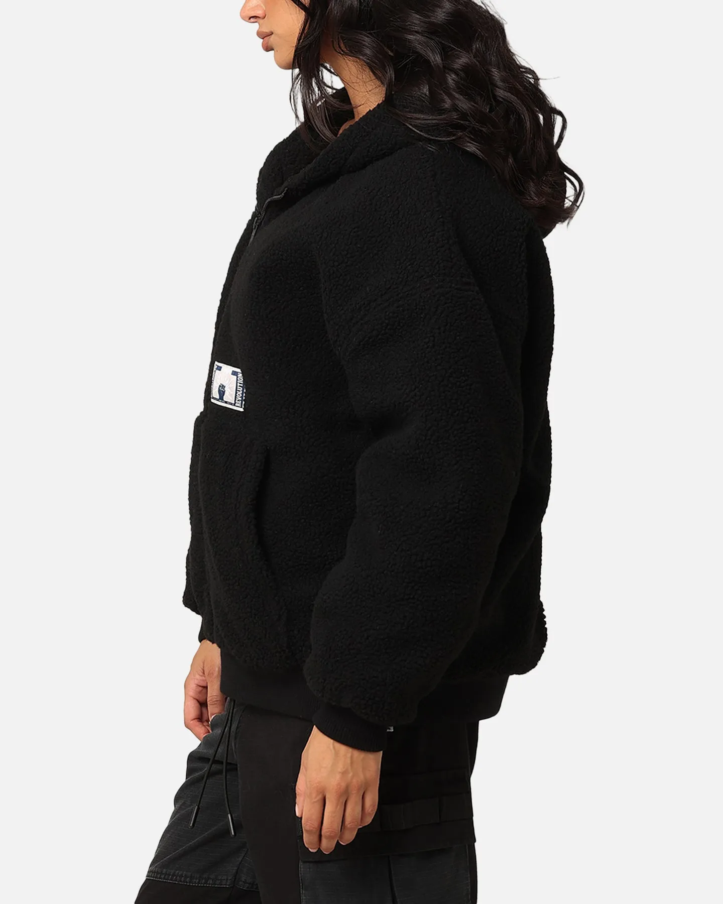 Carre Classic Sherpa Jacket Black sold by Culture Kings product image thumbnail 5