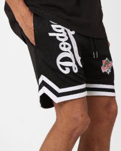 New Era Los Angeles Dodgers Mesh Shorts Black sold by Culture Kings