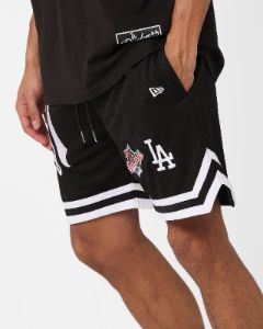 New Era Los Angeles Dodgers Mesh Shorts Black sold by Culture Kings