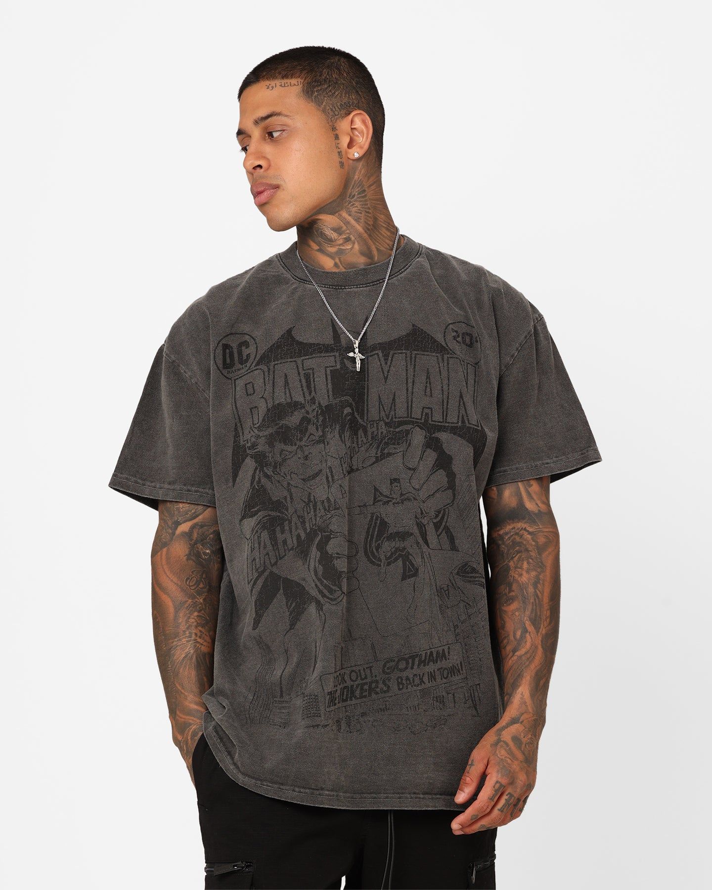 Goat Crew X DC Batman Issue #251 Heavyweight Vintage T-Shirt Black Wash sold by Culture Kings