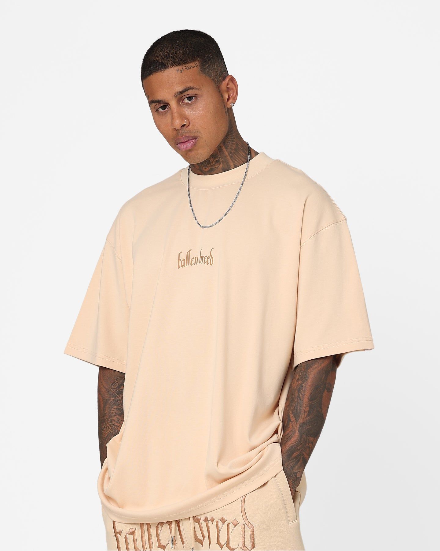 Fallen Breed Logo T-Shirt Nude sold by Culture Kings product image thumbnail 2