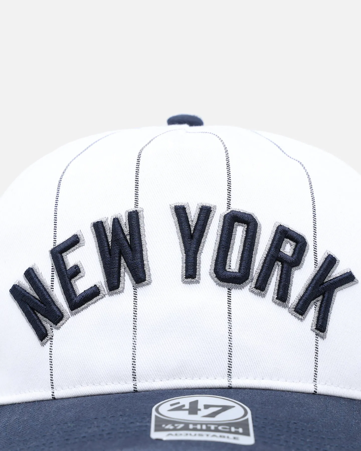 47 Brand New York Yankees 'Double Header Pinstripe' '47 Hitch Snapback White sold by Culture Kings product image thumbnail 5