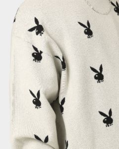 Playboy By CK Bunny Knit Sweater V2 Off White sold by Culture Kings