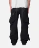 MNML Strapped Multi Cargo Pants Washed Black sold by Culture Kings