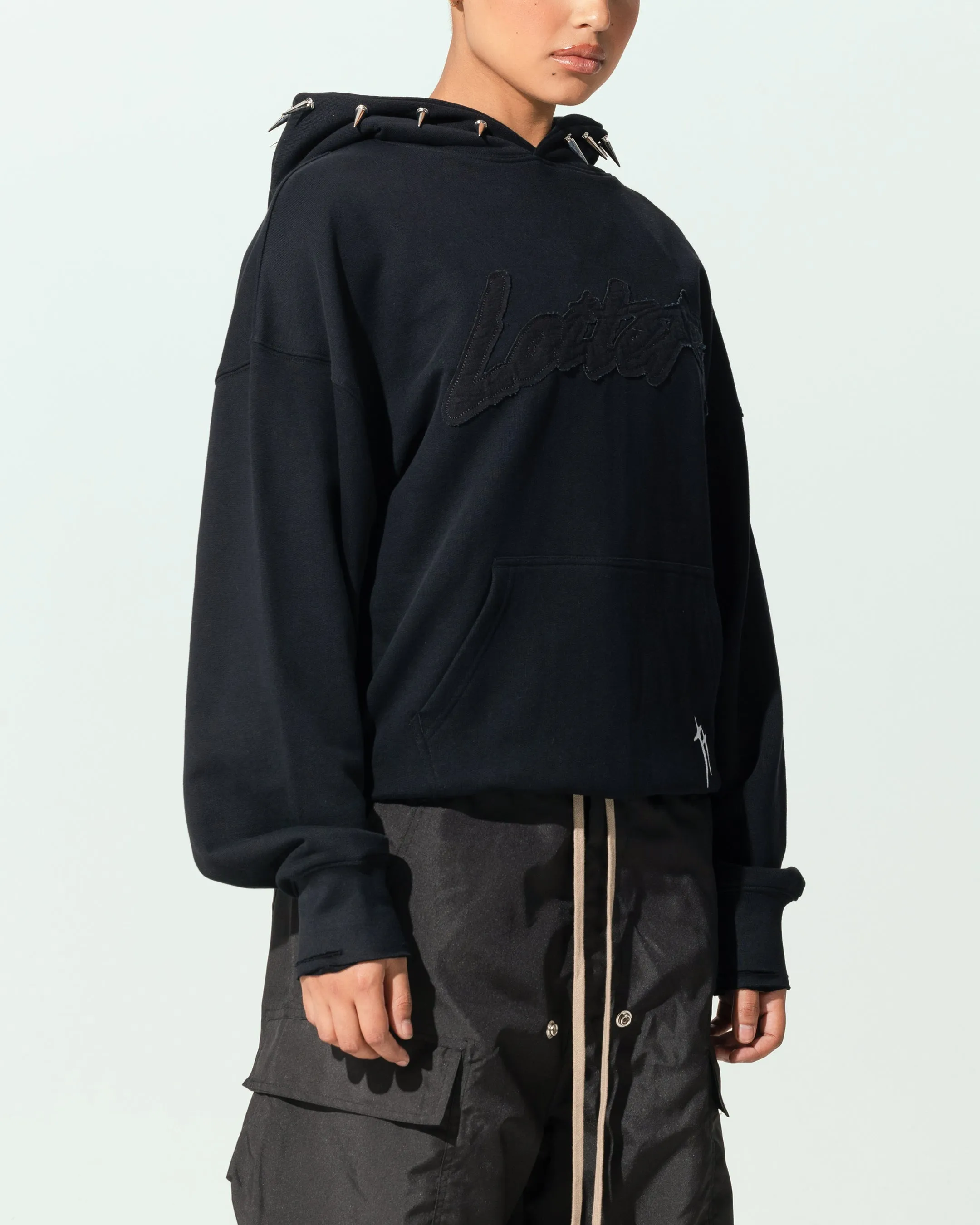 Loiter Chrome Faith Hoodie Black sold by Culture Kings product image thumbnail 5