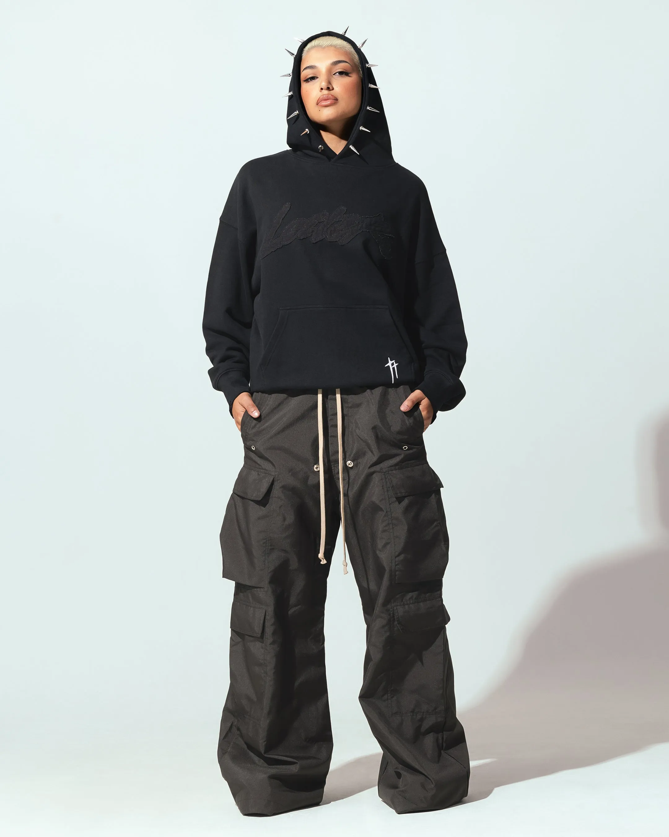 Loiter Chrome Faith Hoodie Black sold by Culture Kings product image thumbnail 3